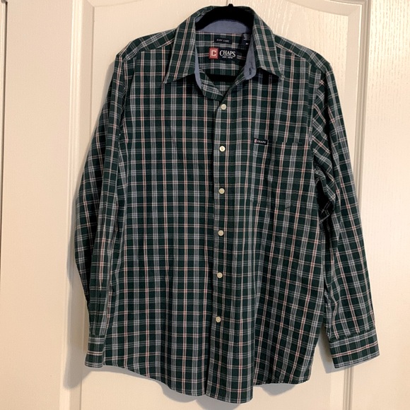 Chaps Easy Care button down shirt. Men’s medium. Excellent condition. - Picture 1 of 6